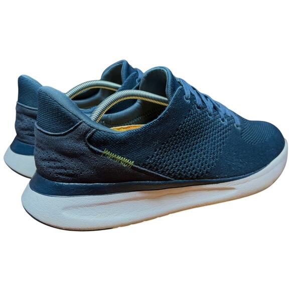 KIZIK Lima Men's 13 Tidepool Teal Blue Hands Free Sneakers Slip On Shoes Knit - Picture 6 of 15